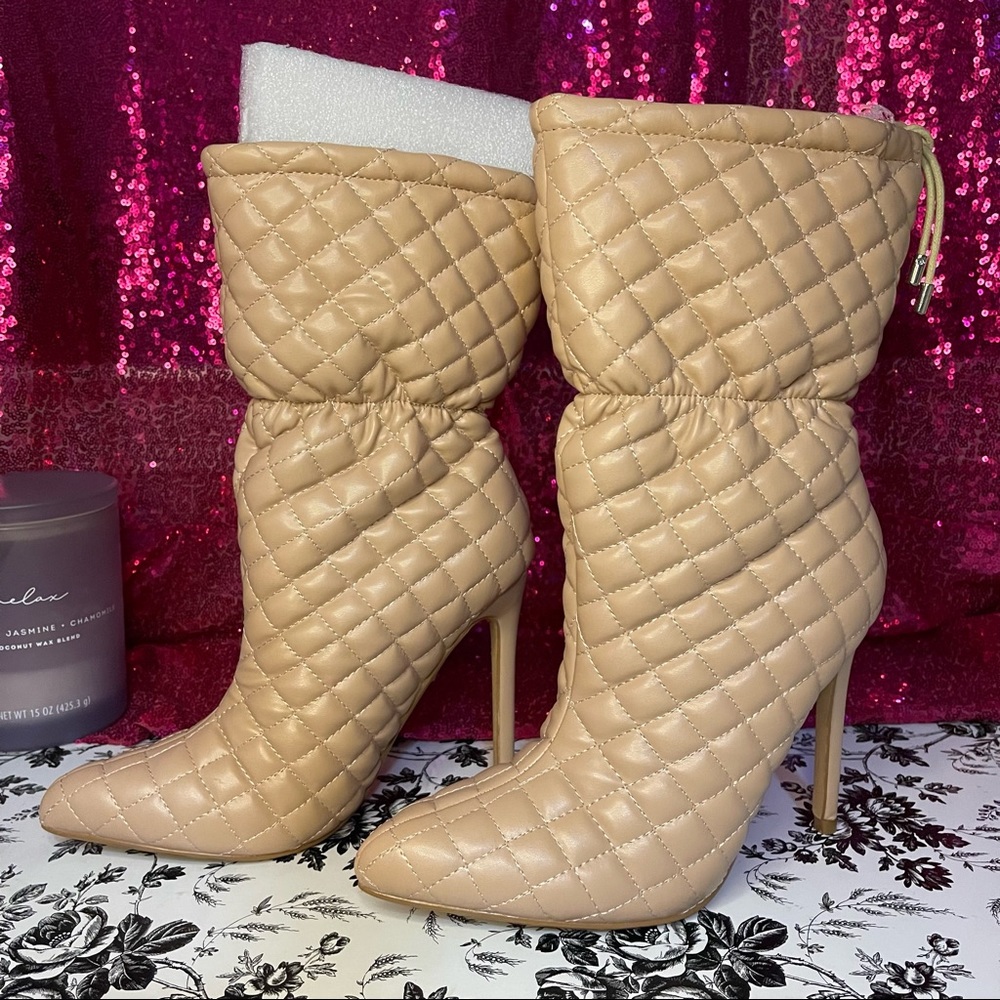 Quilted Style Boots